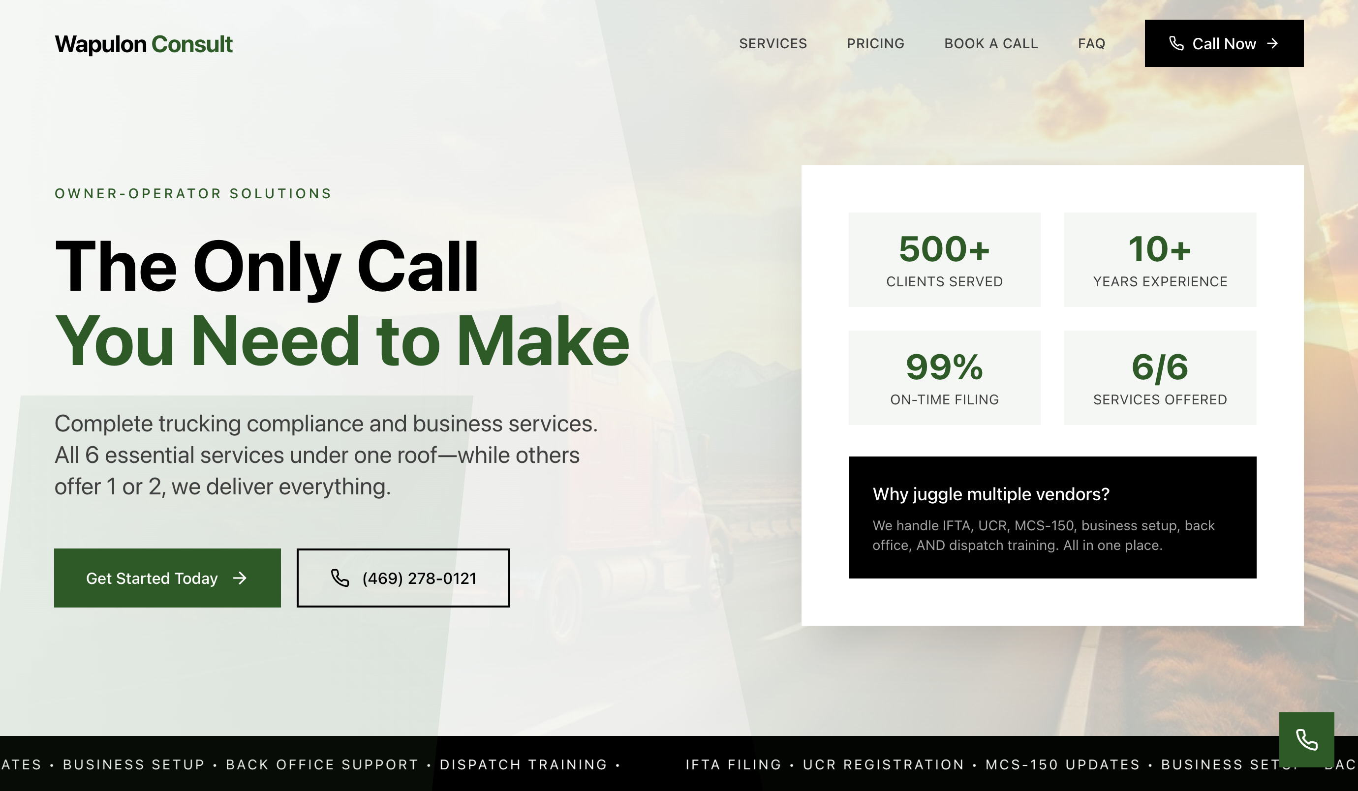 Wapulon Consult - Trucking Compliance Services