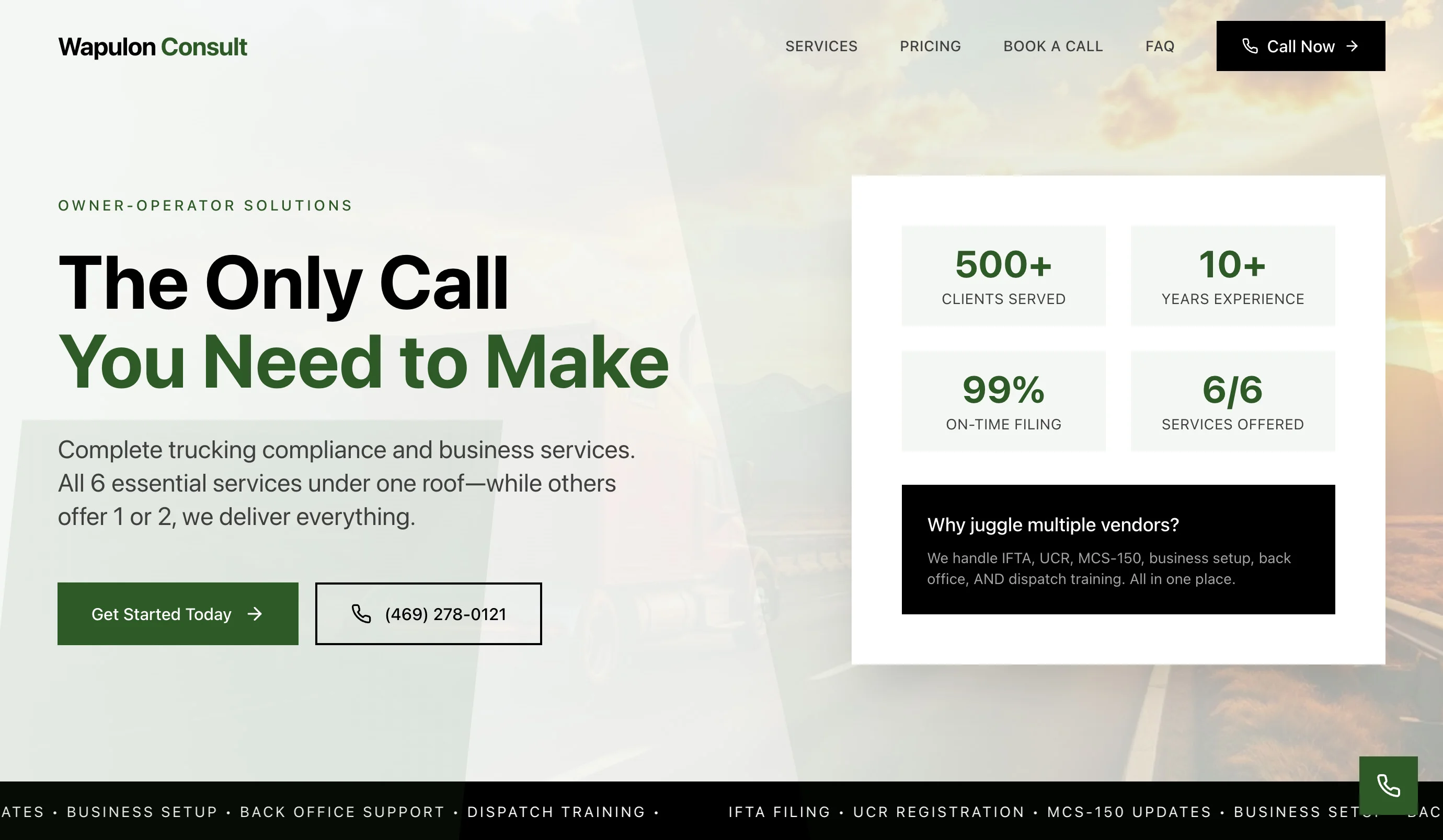 Wapulon Consult - Trucking Compliance Services